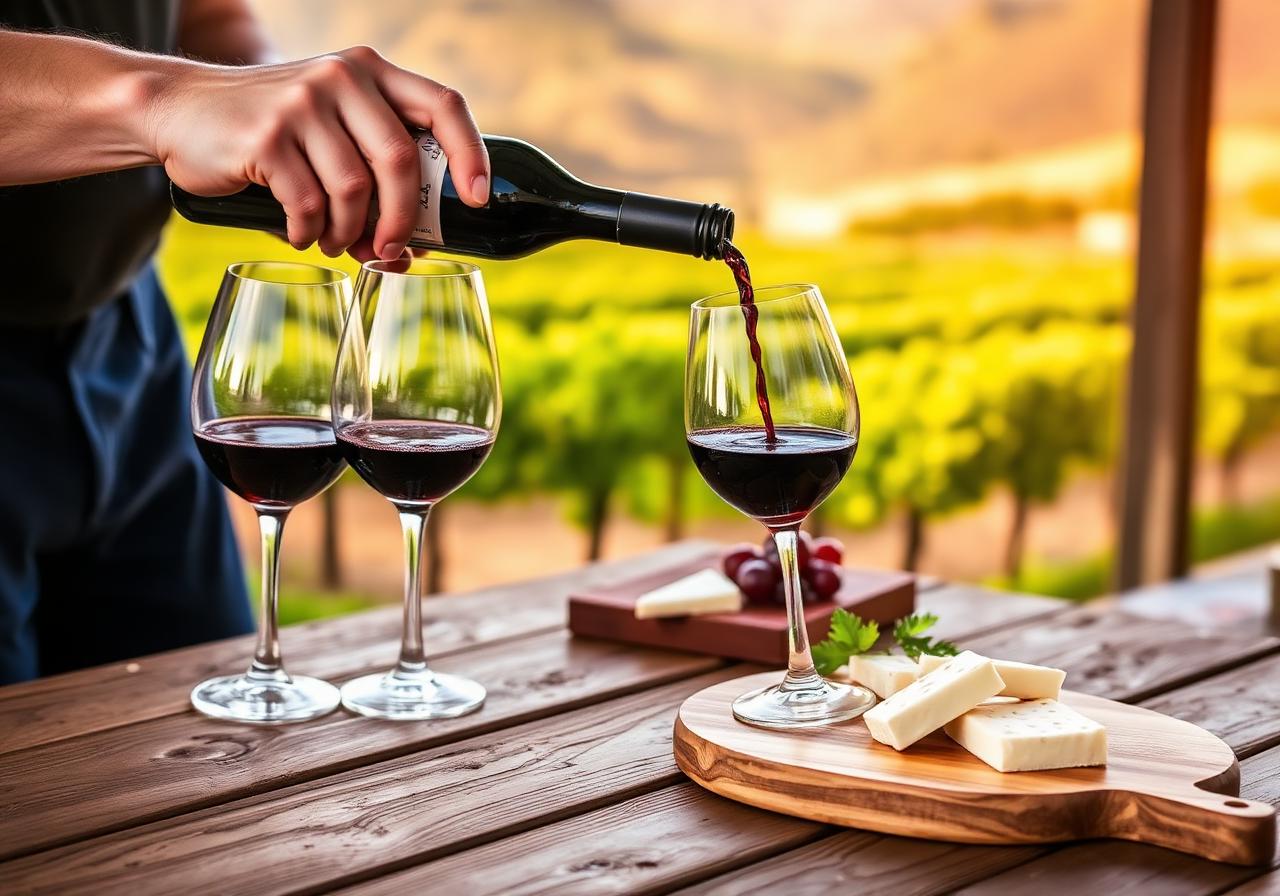 Wine tasting